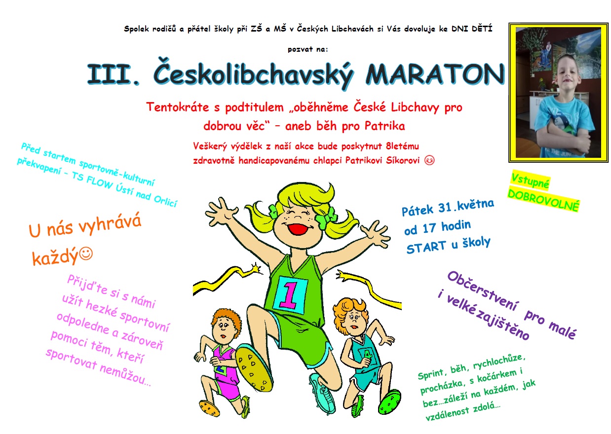 III. Českolibchavský maraton - pozvánka